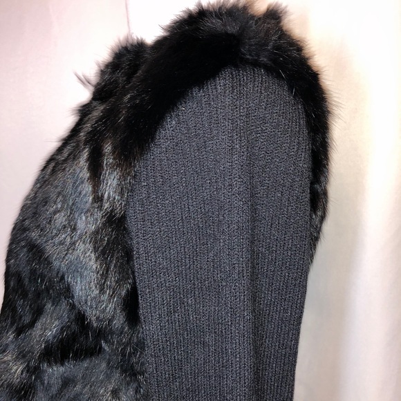 BeBe Rabbit Fur Coat - Picture 3 of 13